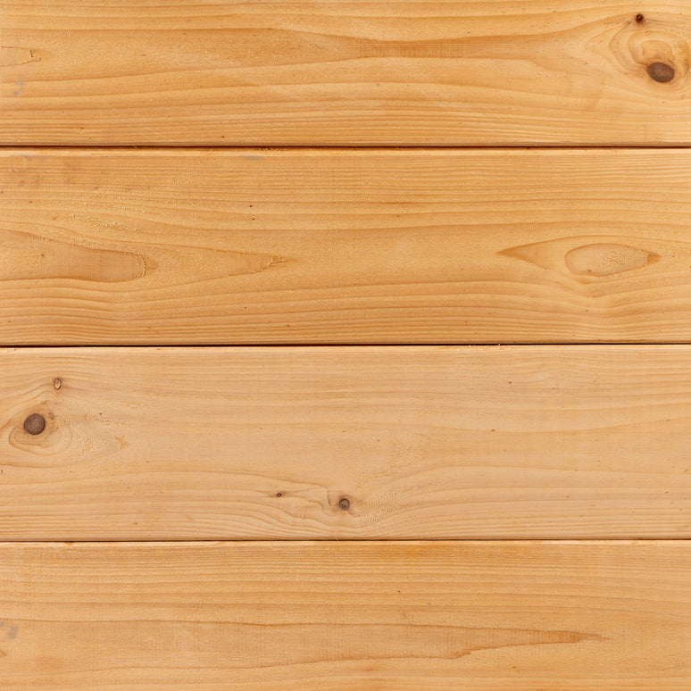 British Cedar Tongue & Groove Timber Cladding Board 145mm x 19mm – Planed Smooth Cedar Wood for Fencing, Sheds & Garden Buildings