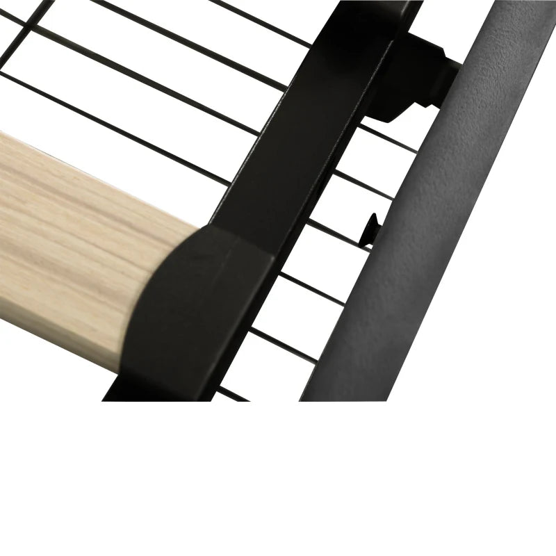 Velvet Double Bed with 4 Storage Drawers & Adjustable Tufted Headboard - Easy Assembly, Grey, 196L x 143W x 108H cm