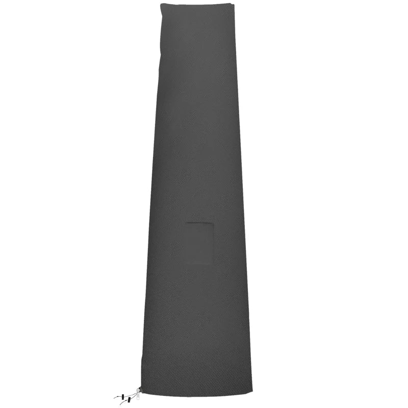 Grey Parasol Umbrella Cover - Waterproof, UV Protection, Fits Most Garden Umbrellas