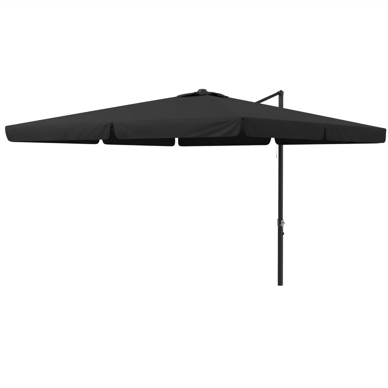 Grey 3m Cantilever Parasol with Adjustable Canopy