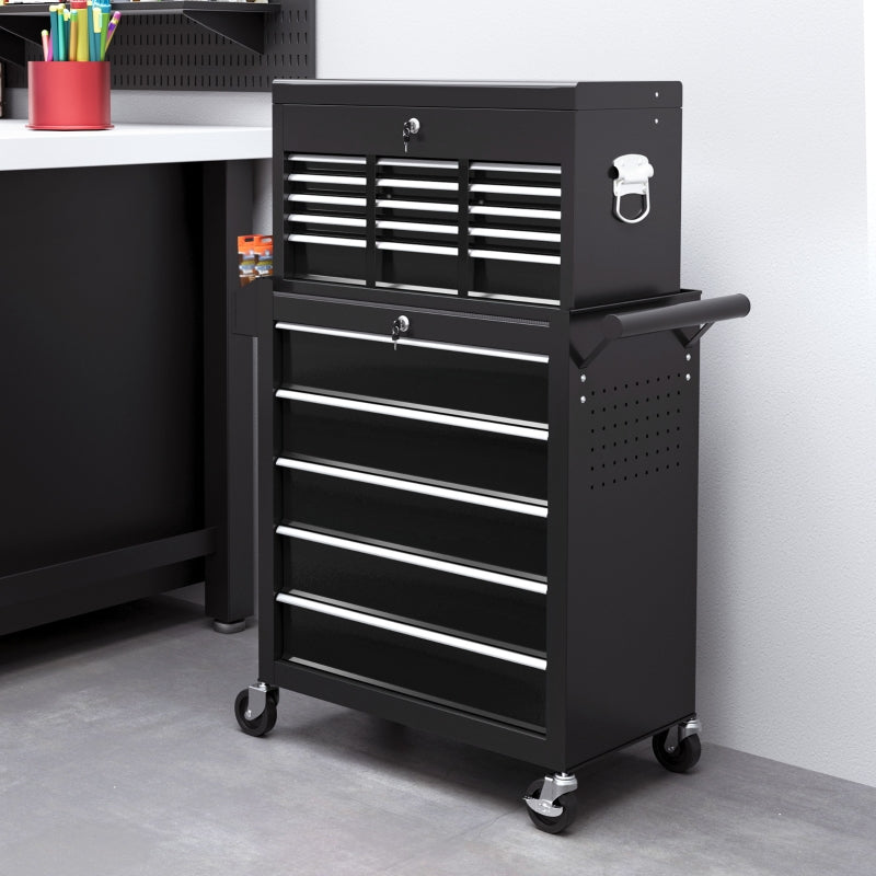 19 Drawer Tool Storage Chest on Wheels