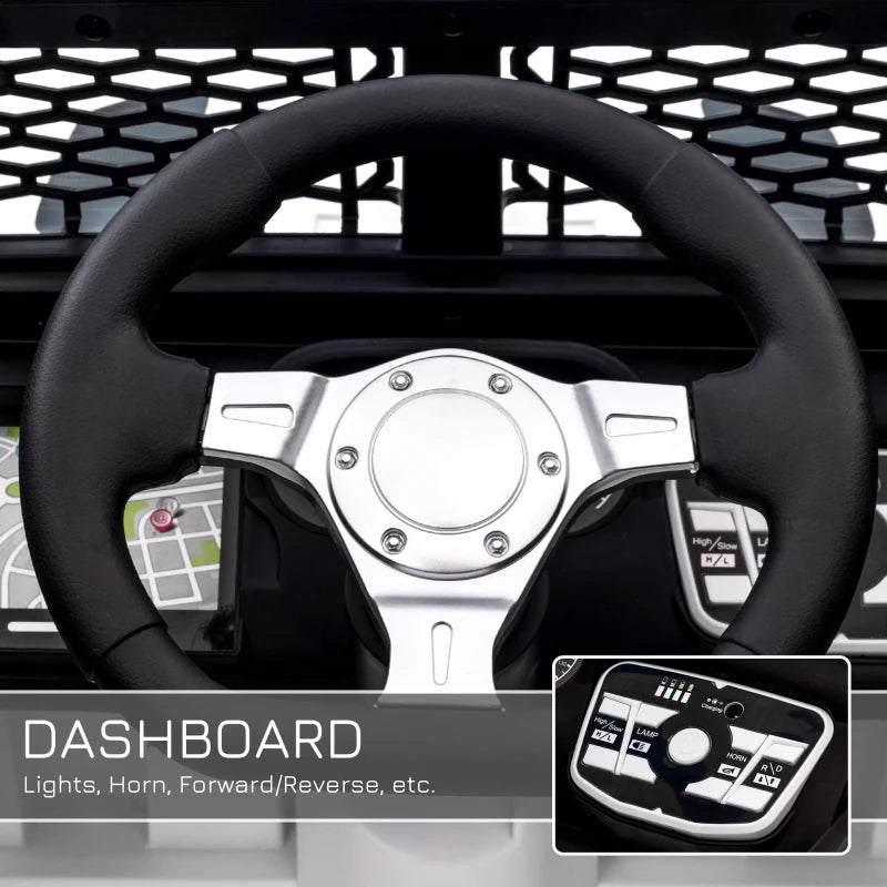 12V Kids Electric Ride On Car Truck SUV Toy with Remote Control for Ages 3-6 - Safe & Fun!