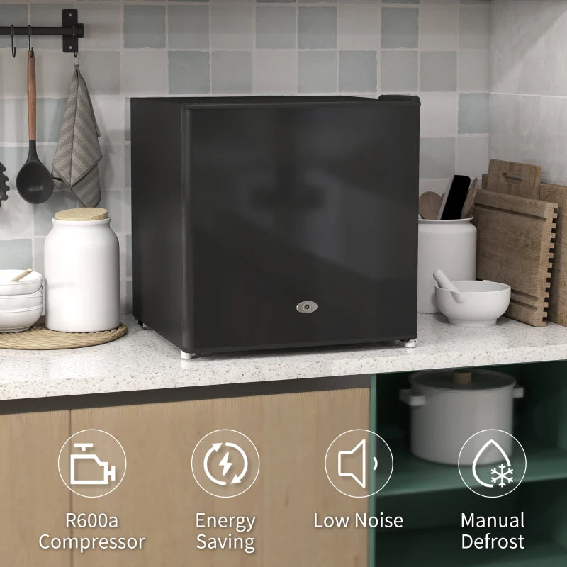 Compact 35L Mini Freezer -24°C to -14°C, Stylish Black Design, Perfect for Small Spaces and Efficient Storage