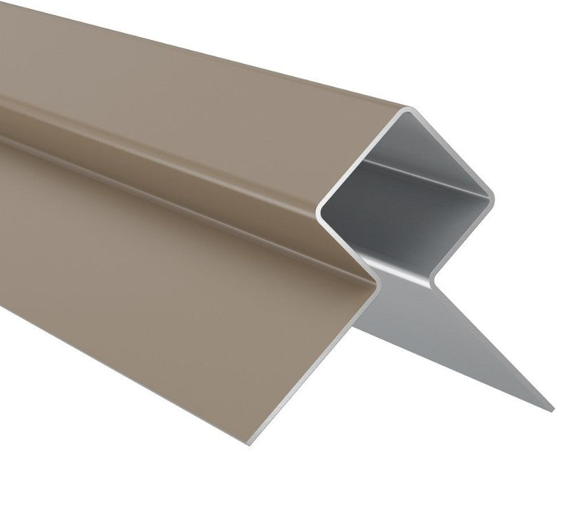 James Hardie HardiePlank External Corner Trim 3m - Aluminium Colour Matched Cladding Corner Profile for Lap & VL Systems