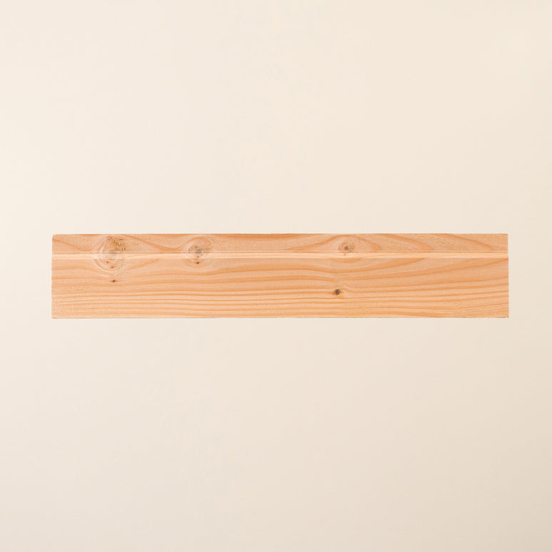 British Larch Shadow Gap Cladding Board – 95mm x 19mm – Smooth Planed Home-Grown Timber