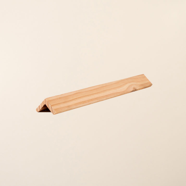 Home-Grown Larch Corner Trim – Natural Exterior Timber for Cladding, Sheds & Cabins