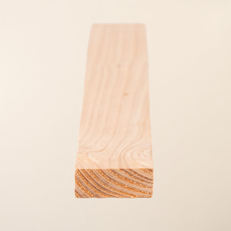 British Larch Planed Timber Board – 2" x 1" – Smooth Planed Home-Grown Softwood for Joinery & Cladding