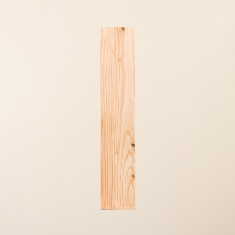 British Larch Planed Timber Board – 4" x 1" – Smooth Planed Sustainable Softwood