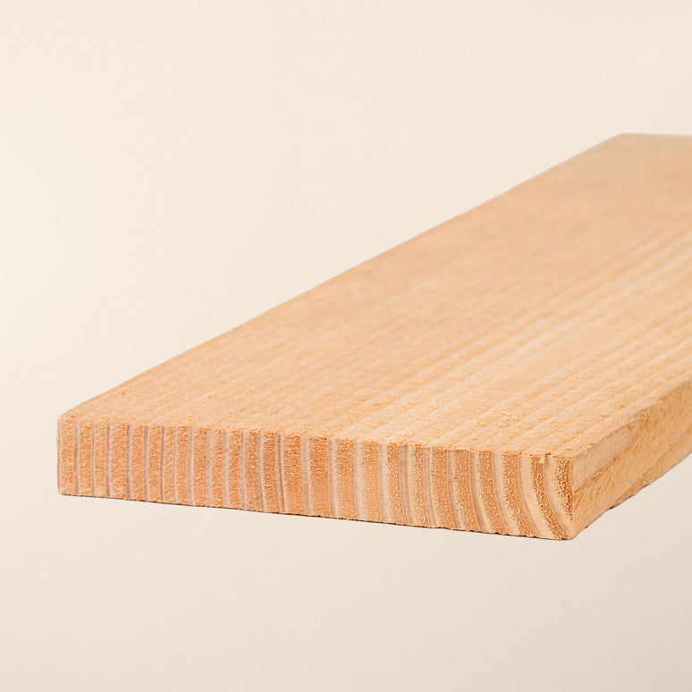 Home-Grown British Larch Sawn Timber Boards – 6" x 1" – Rough Sawn Cladding & Fencing Timber