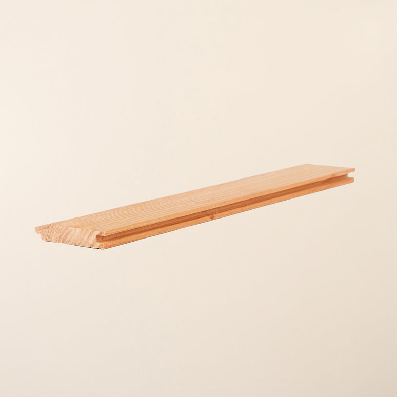 British Larch Shadow Gap Cladding Board – 95mm x 19mm – Smooth Planed Home-Grown Timber