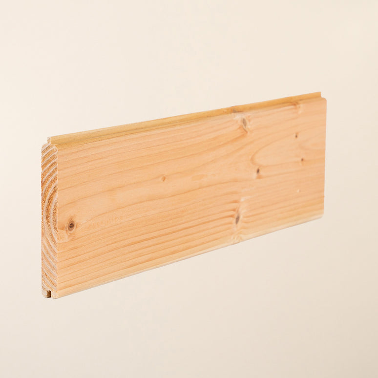 British Larch T&G Cladding Board – 145mm x 19mm – Smooth Planed, Home-Grown Timber