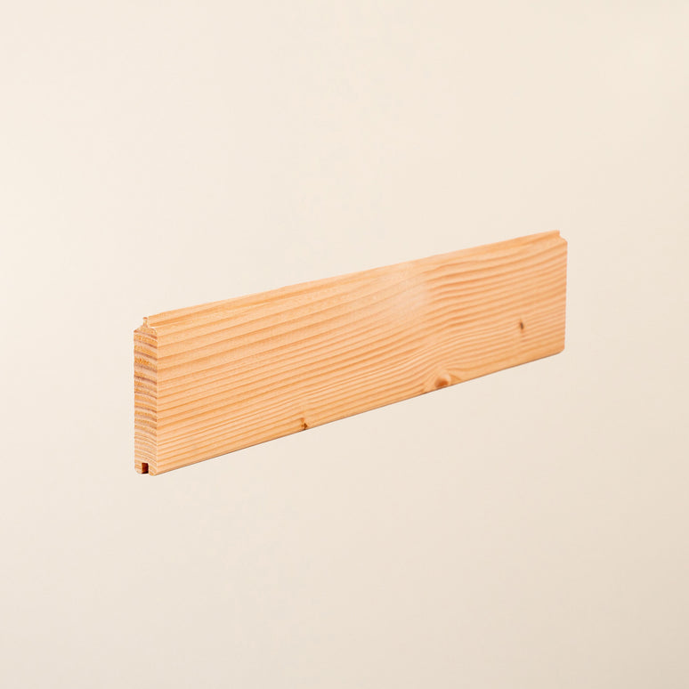 British Larch T&G Cladding Board – 95mm x 19mm – Smooth Planed Home-Grown Timber