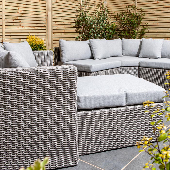 Outdoor Marbella Rattan Corner Sofa Set