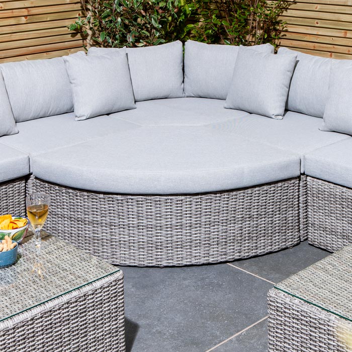 Outdoor Marbella Rattan Corner Sofa Set