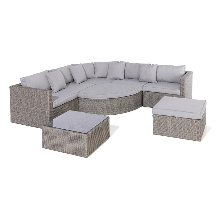 Outdoor Marbella Rattan Corner Sofa Set