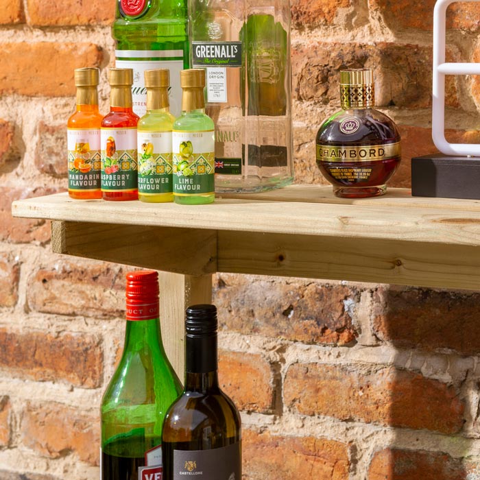 Outdoor Wooden Mini Bar for Garden Parties