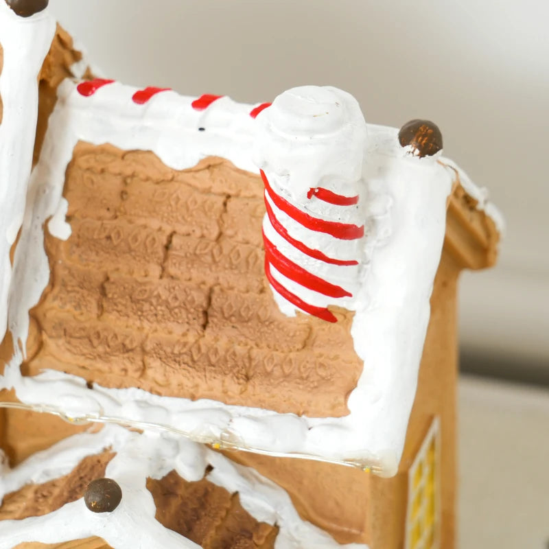 Festive Gingerbread House with Lights & Music - Perfect Christmas Decoration for Holiday Cheer