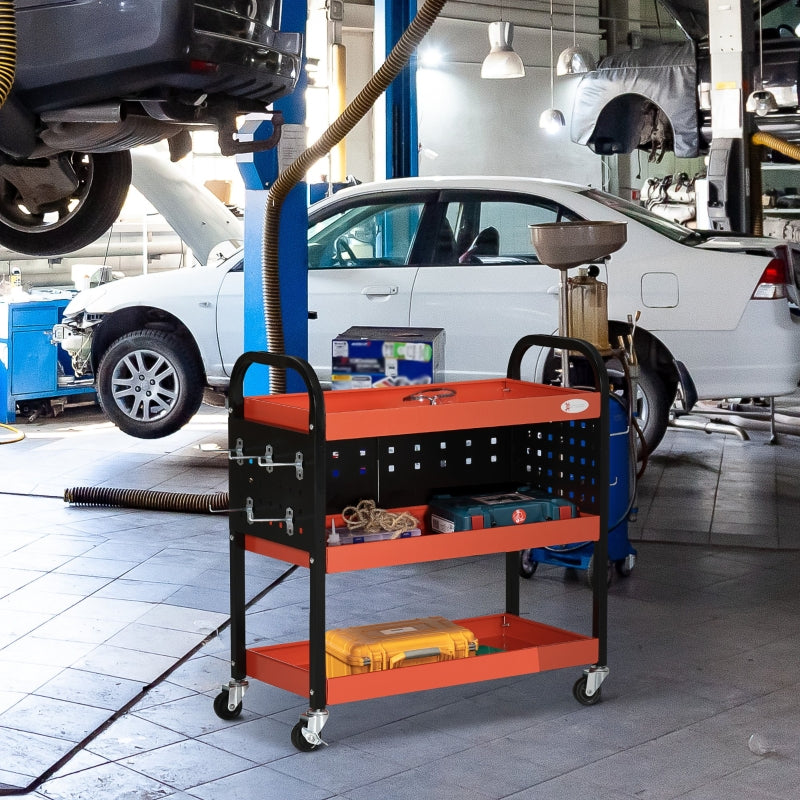 3-Tier Tool Cart for Garage Organization