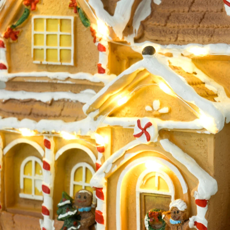 Festive Gingerbread House with Lights & Music - Perfect Christmas Decoration for Holiday Cheer
