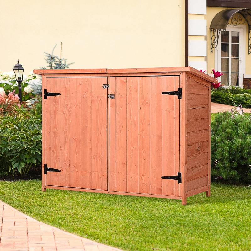Wooden Garden Tool Shed