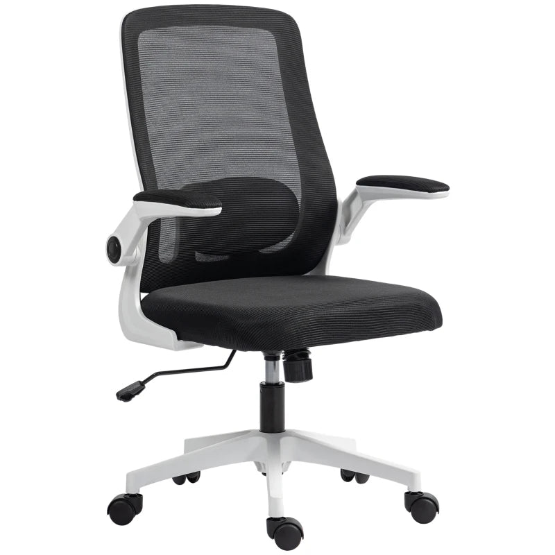 Ergonomic Mesh Back Adjustable Office Chair - Stylish Black Design for Comfort & Support - Perfect for Home & Office Use