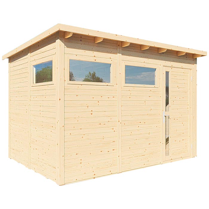 Outdoor Pentus Summerhouse - Natural Finish