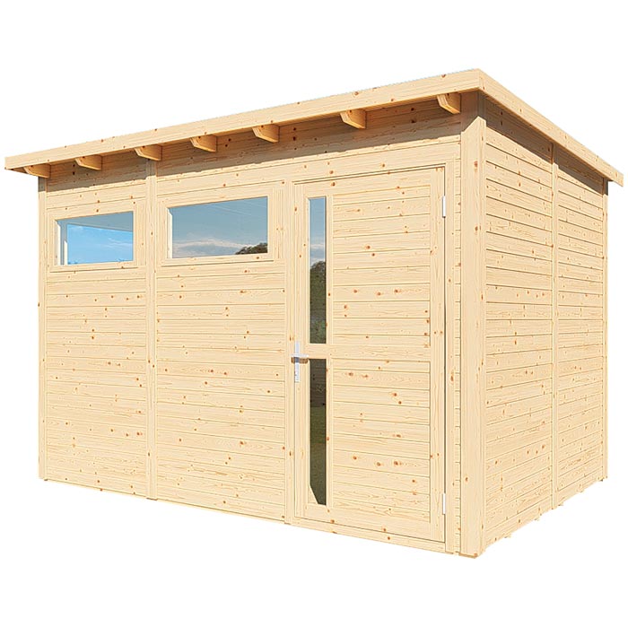 Outdoor Pentus Summerhouse - Natural Finish