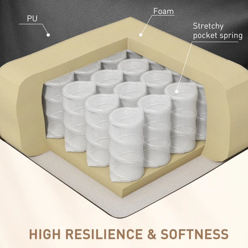 Recliner Massage Rocker Chair with 360° Rotation, 165° Recline, Adjustable Footrest, and Drink Holders for Living Room