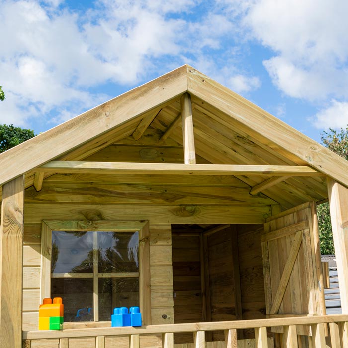 Wooden Lookout Tower for Kids