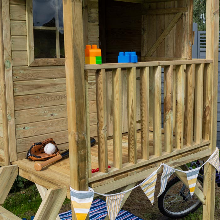 Wooden Lookout Tower for Kids