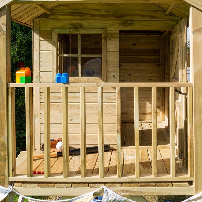 Wooden Lookout Tower for Kids