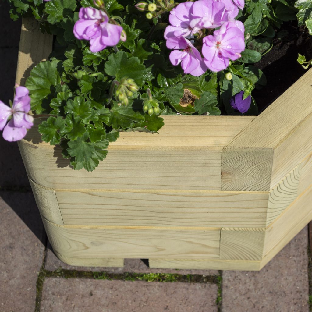 Pressure Treated Wooden Planter Box - 45 Litre Capacity