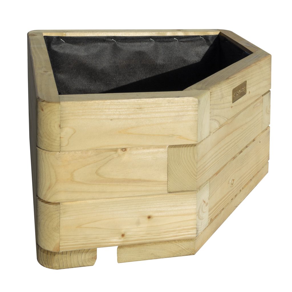 Pressure Treated Wooden Planter Box - 45 Litre Capacity