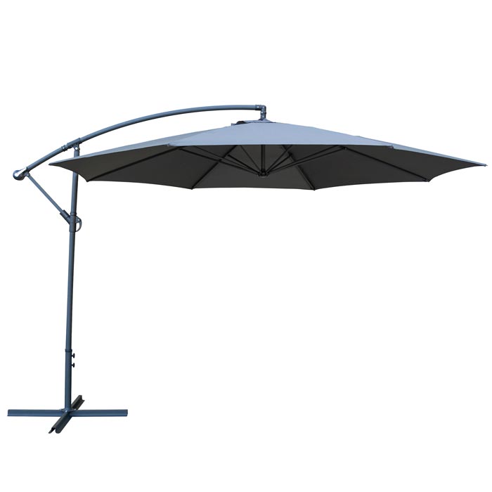 Metal Overhang Parasol 3.5m - Outdoor Patio Shade