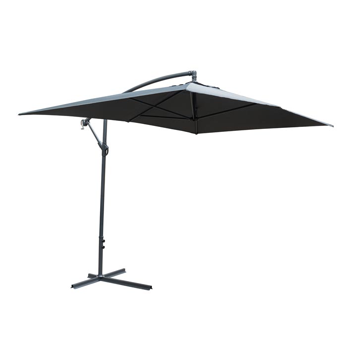 Rectangular Overhang Parasol with UV Protection