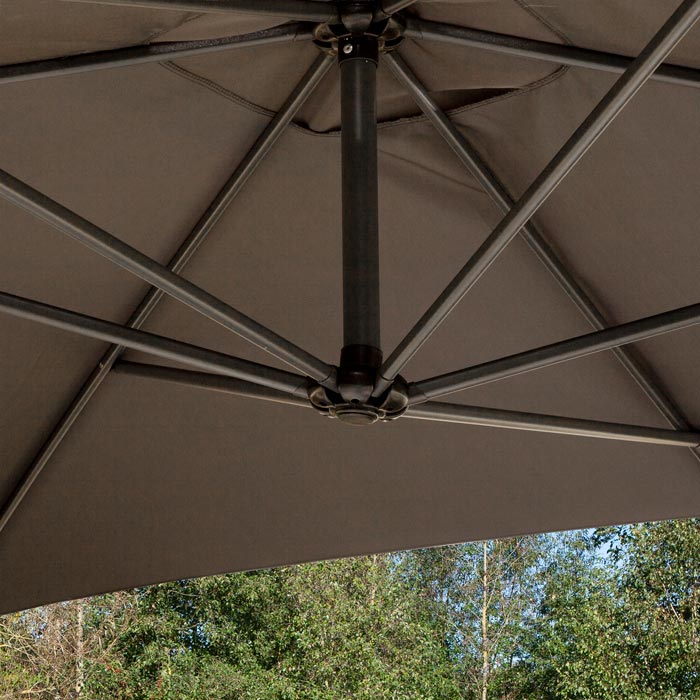 Rectangular Overhang Parasol with UV Protection