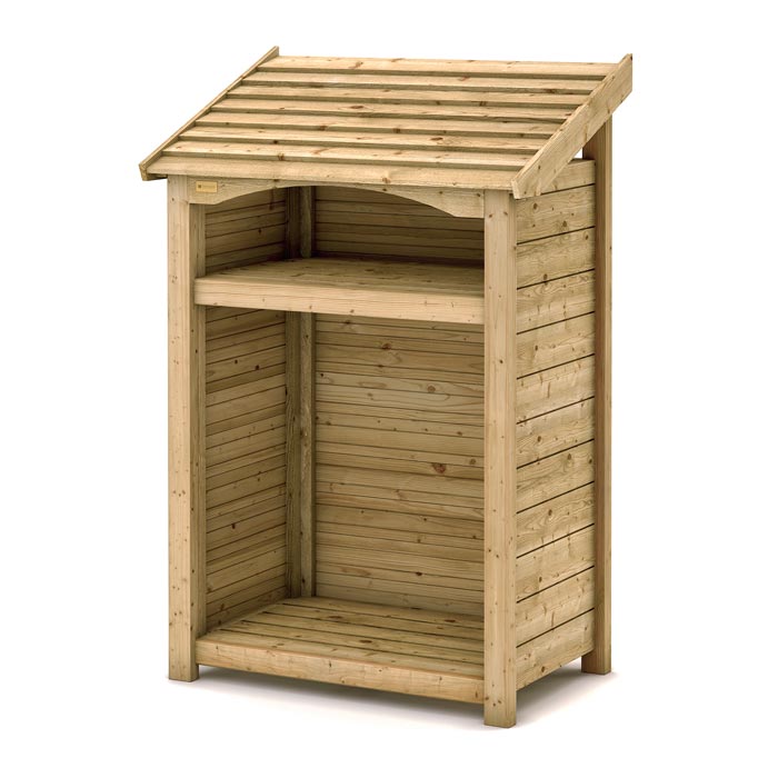 Premium Single Log Store - Outdoor Storage