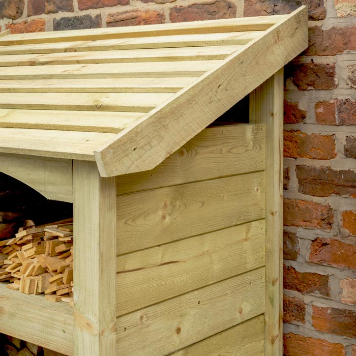 Premium Single Log Store - Outdoor Storage