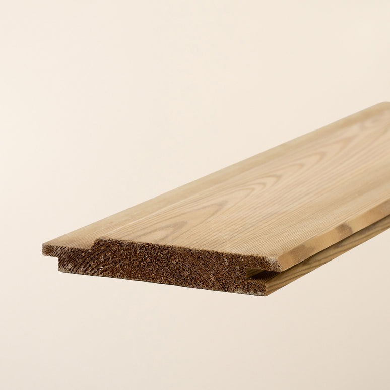 Pressure-Treated Scandinavian Redwood Shadow Gap Board – 140mm x 21mm – Exterior Timber Cladding