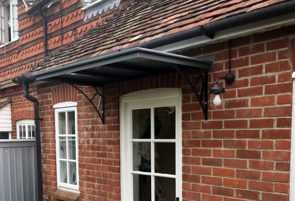 Gloucestershire Grey Quartz Zinc Canopy (1300mm x 750mm)