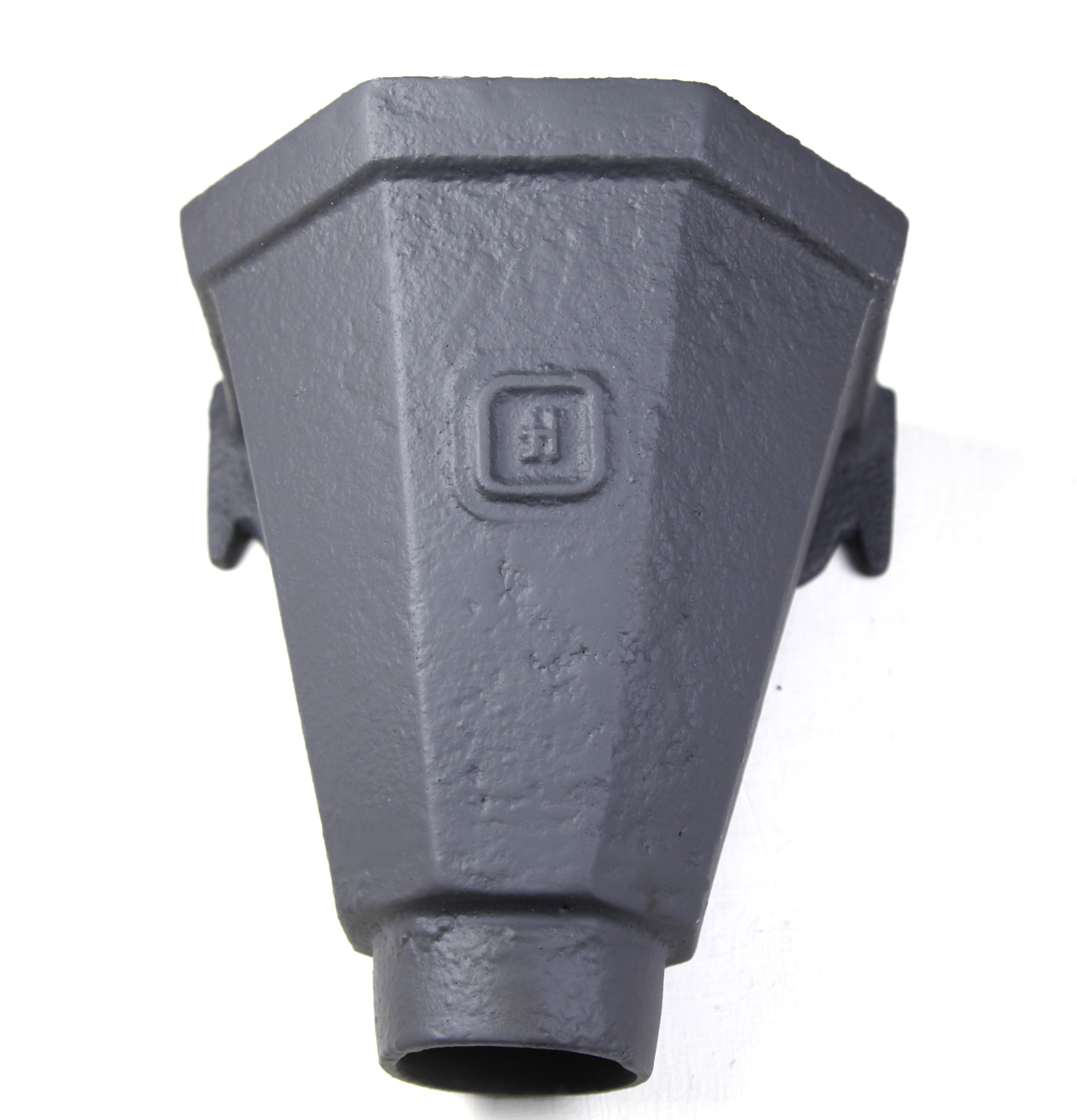 Hargreaves Cast Iron 75mm outlet H0 Rainwater Head - Primed