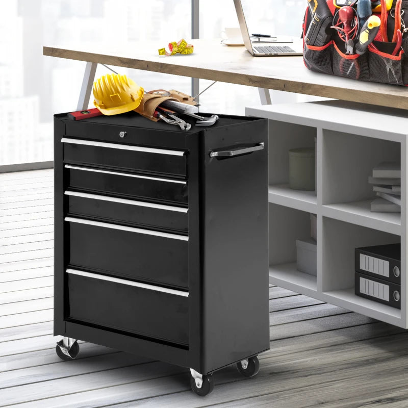 5-Drawer Tool Chest for Garage Storage