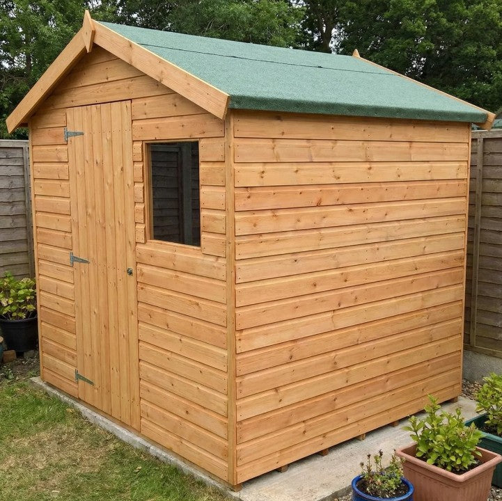 Pressure-Treated Redwood Shiplap Board – 119mm x 12mm – Exterior Timber Cladding