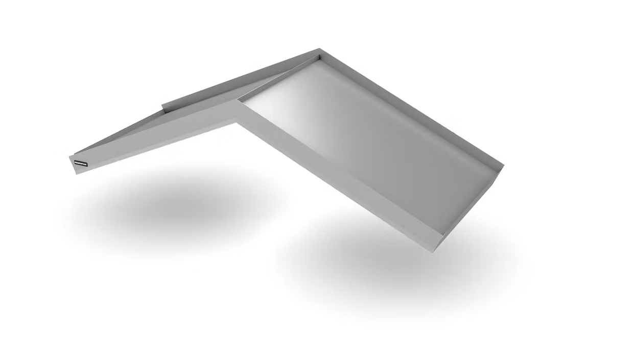 BrightShield Aluminium Canopy With LED Lights - 1400mm x 410mm x 600mm (All Colours)