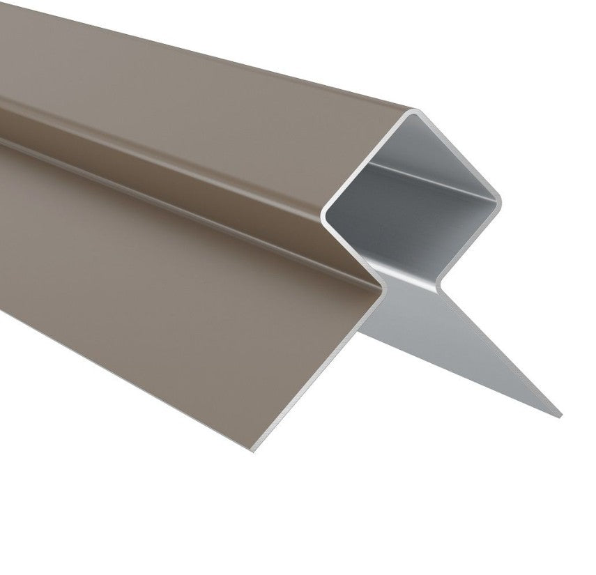 James Hardie HardiePlank External Corner Trim 3m - Aluminium Colour Matched Cladding Corner Profile for Lap & VL Systems