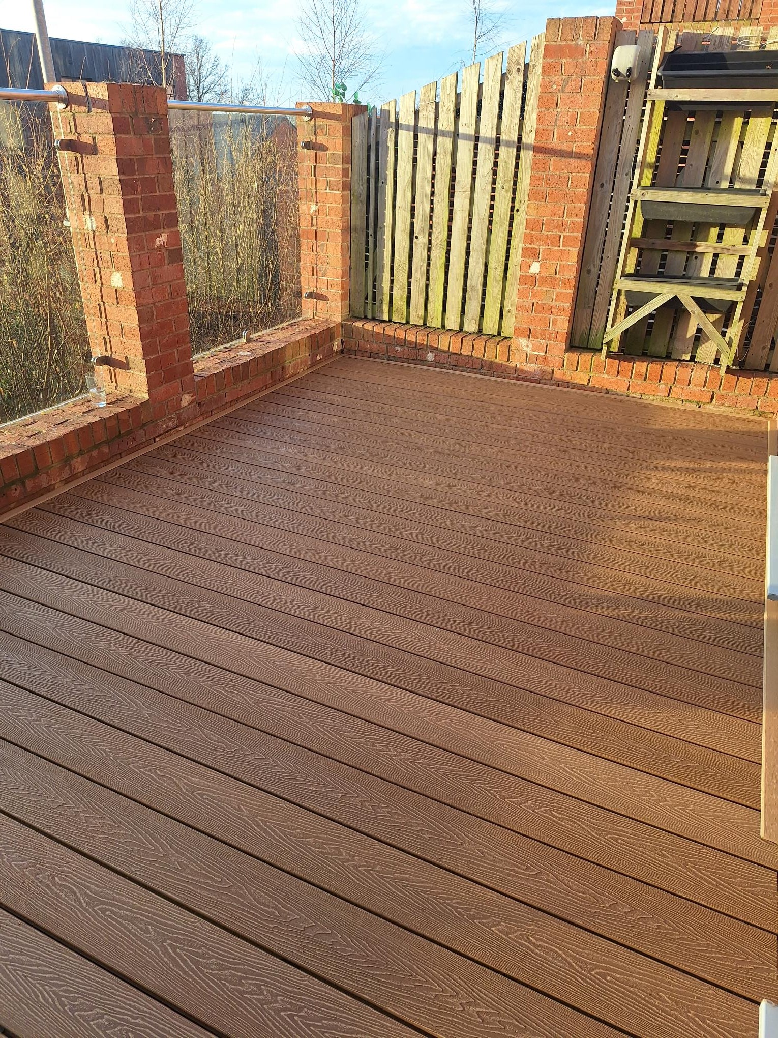 Triton 3m Double Faced Woodgrain Composite Decking Board 148mm X 25mm