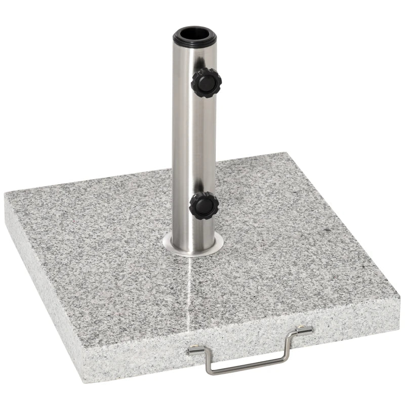 Marble Garden Umbrella Base - 25kg Sunshade Stand