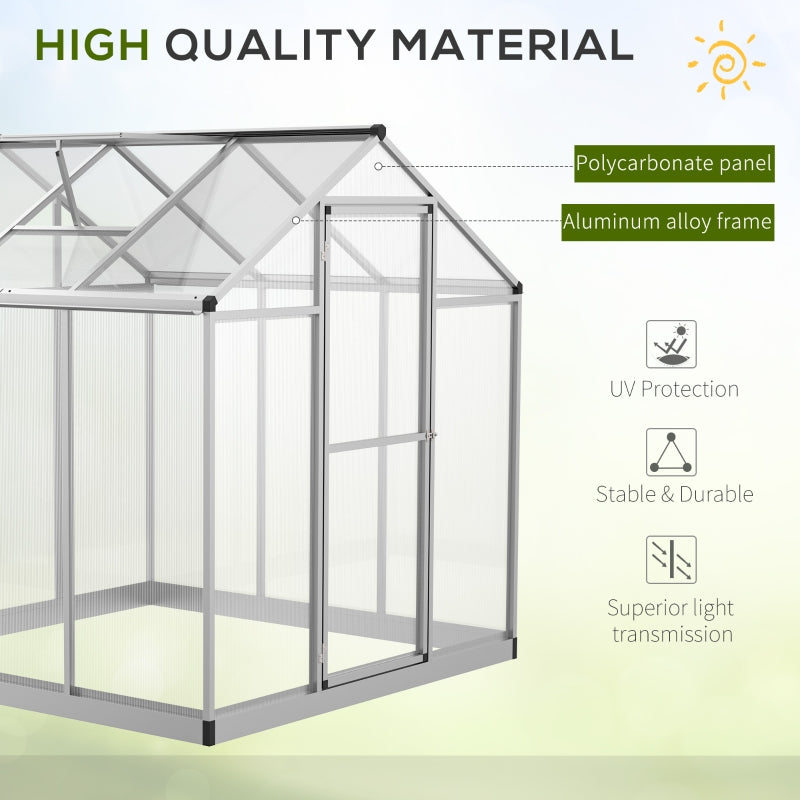 Clear Polycarbonate Greenhouse