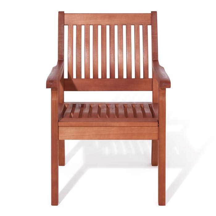 Outdoor Wooden Armchair