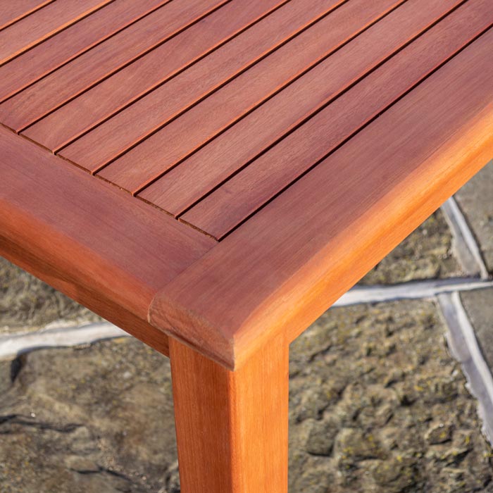 Wooden Rectangular Outdoor Dining Table